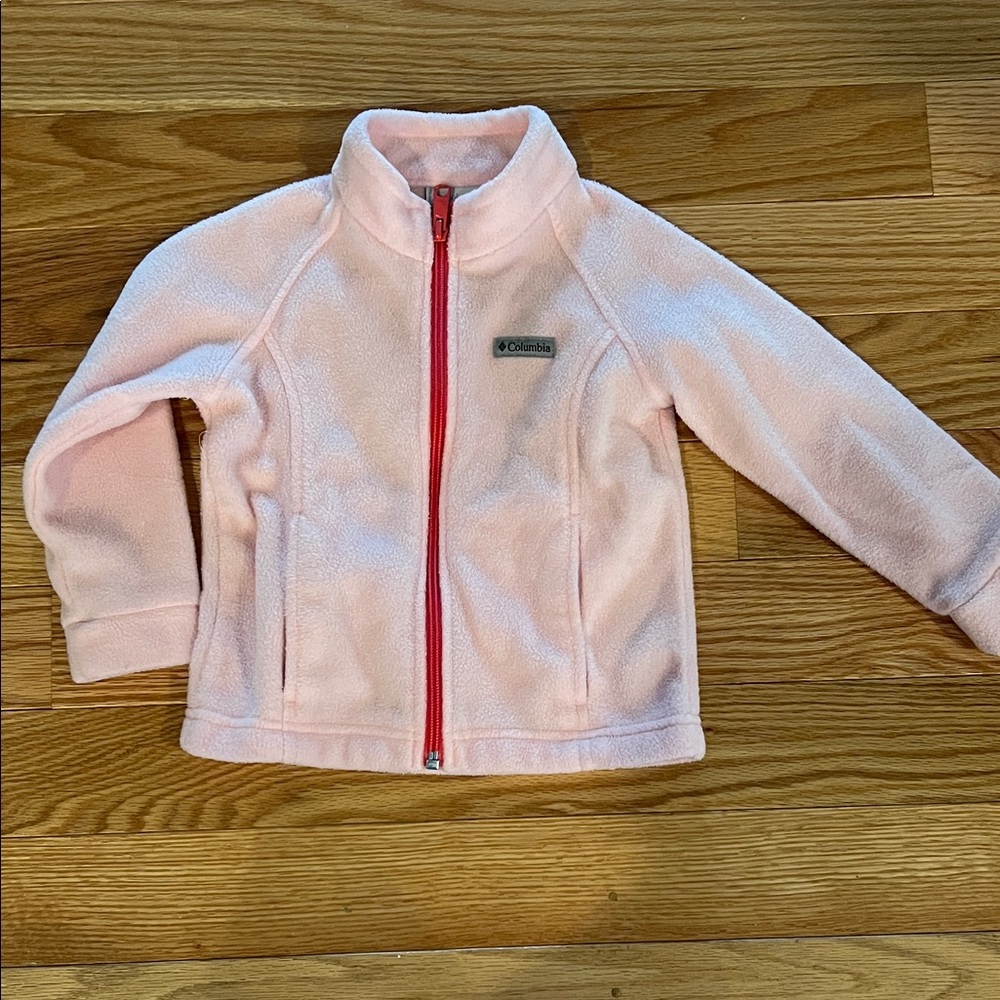 Columbia Light Pink Fleece Jacket